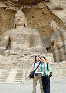 Our Staff at Yungang Grottoes
