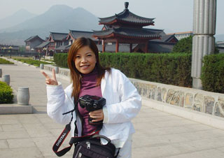 Our Staff in Shaolin Temple, Luoyang