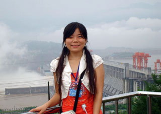 Our staff at the Three Gorges Dam