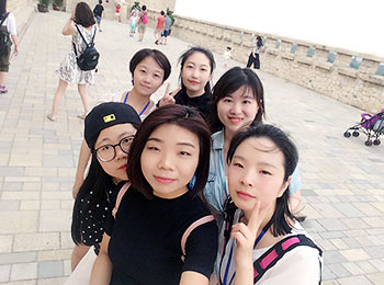 Our Staff in Changyu Wine Chateau