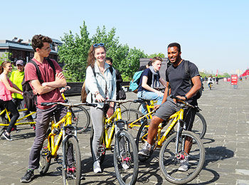 Cycling on the Ancient City Wall