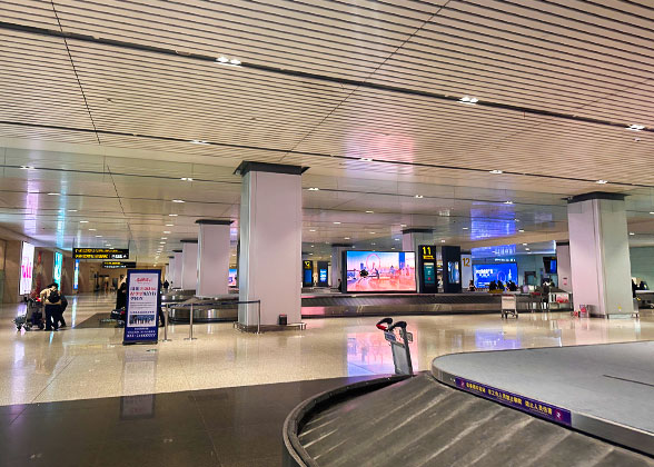 Luggage Carousel of Tianjin Airport Luggage Carousel of Tianjin Airport