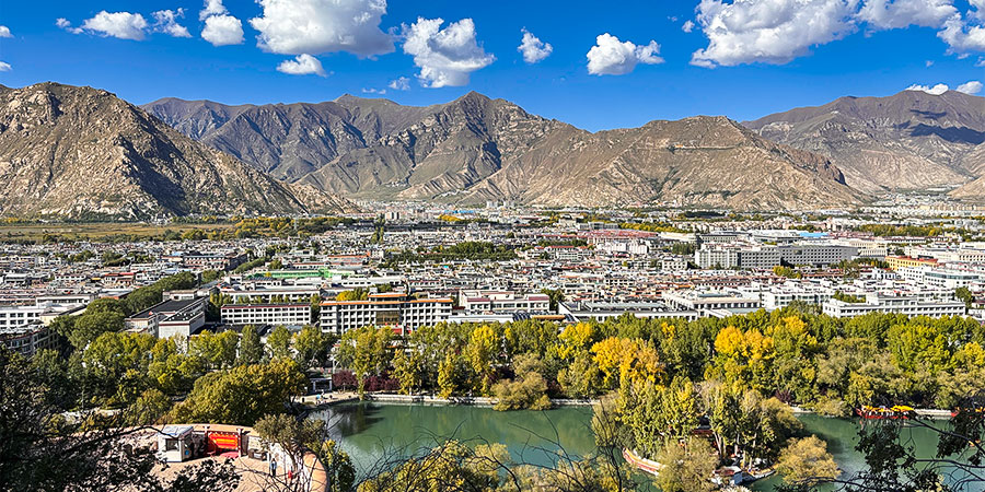 Beautiful Lhasa in September & October Beautiful Lhasa in September & October