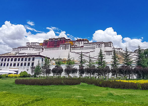 Potala Palace in June Potala Palace in June