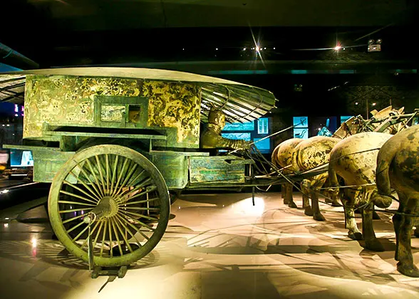Bronze Chariots and Horses