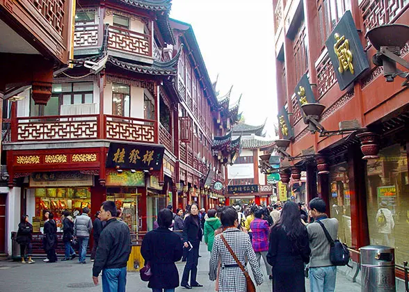 Commercial Street of Yu Garden