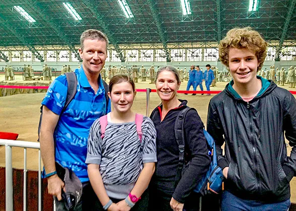 Our Guests in Terracotta army