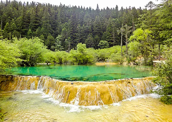 Colored Water, Huanglong Scenic Area