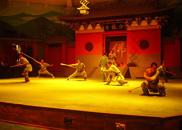 Kung Fu Show at Shaolin Temple Kung Fu Show at Shaolin Temple
