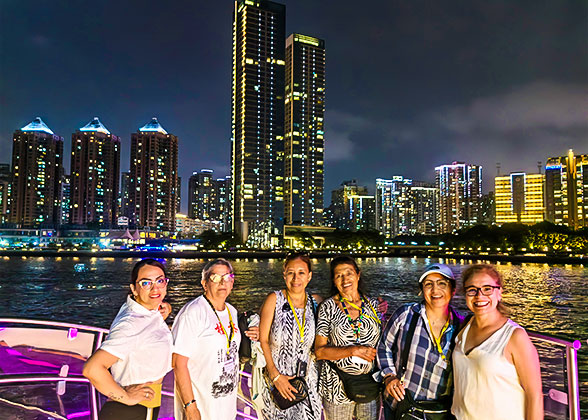 Our Guests on Pearl  River Cruiseship