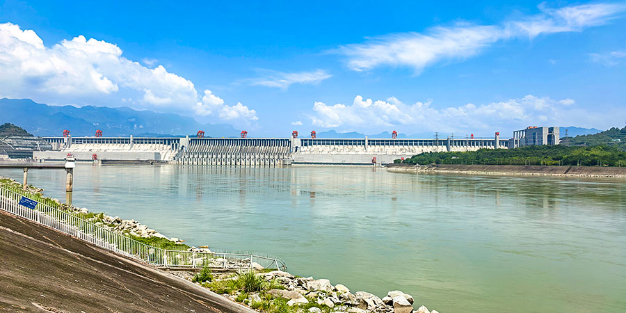 Three Gorges Dam in Yichang