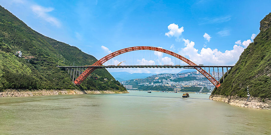 Wu Gorge of Yangtze River
