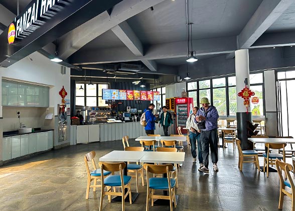 Fast Food Restaurant at Zhangjiajie Grand Canyon