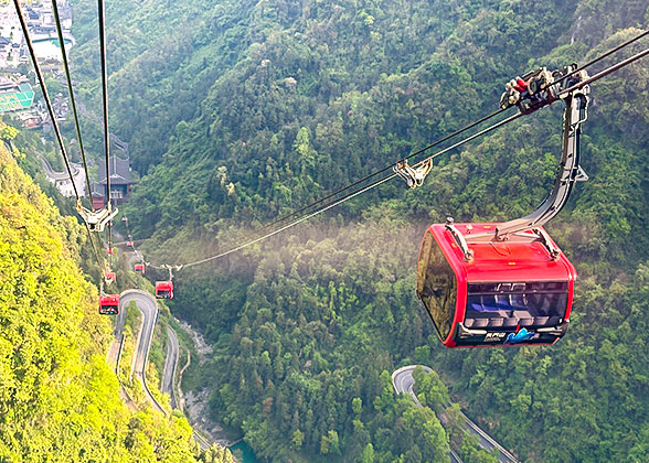 Tianmen Cave Express Cableway Tianmen Cave Express Cableway