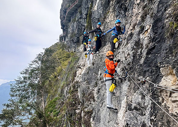 Via Ferrata at Seven Star Mountain Via Ferrata at Seven Star Mountain