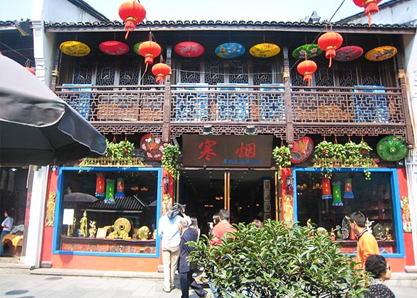 Classic Building of Qinghefang Ancient Street