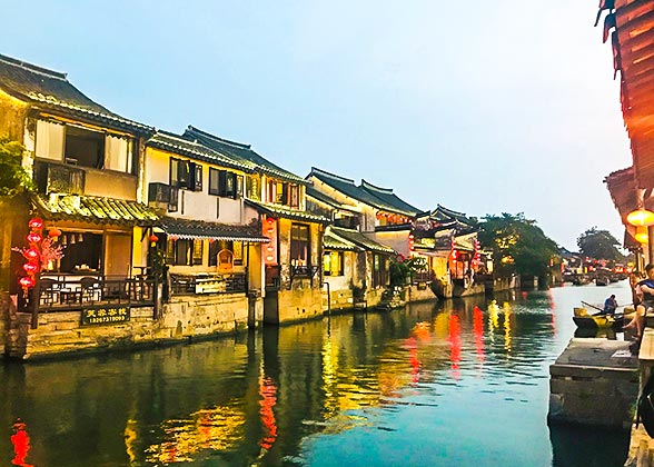 Streetscape of Xitang Water Town