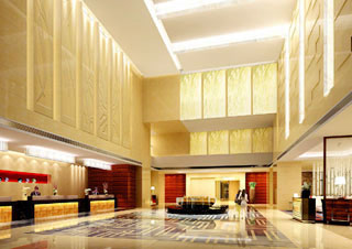 Lobby of the Crowne Plaza Hangzhou Grand Canal Lobby of the Crowne Plaza Hangzhou Grand Canal