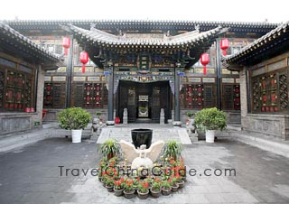 Courtyard of Yunjincheng Folk Hotel