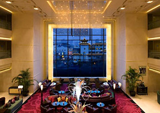 Lobby of the Renaissance Shanghai Yuyuan Hotel