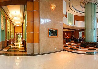 Lobby of the Harbour Plaza