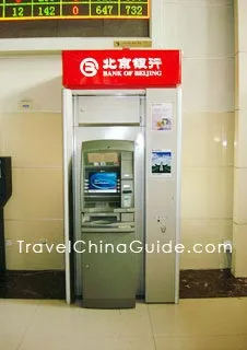 ATM of Bank of Beijing